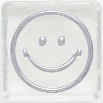 3" Happy Face  Emoji Platinum