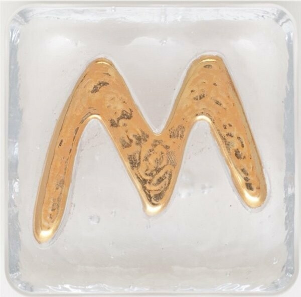 2.5" Letter M- Gold