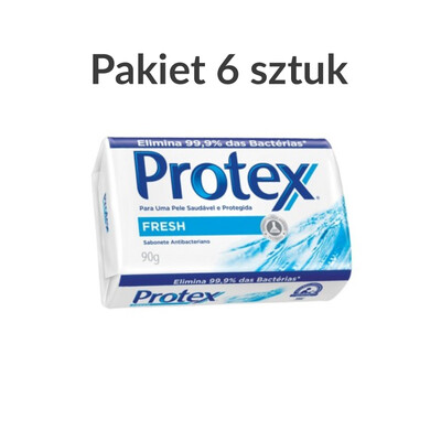 Mydło Protex Fresh antybakteryjne | 90g | Pakiet 6 sztuk