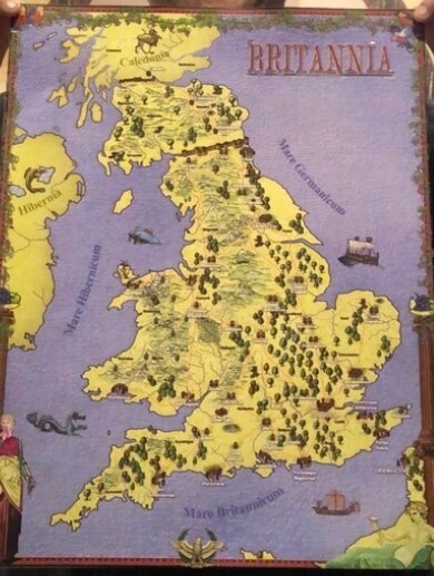 Map of Britannia - Paper Map