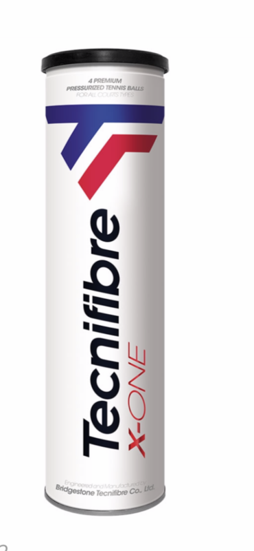 Tecnifibre - Dose mit 4 Bällen