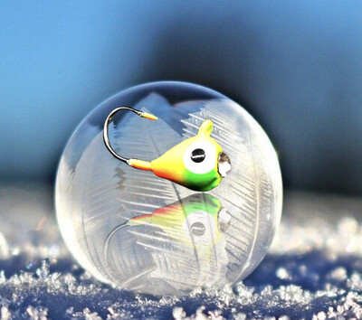 Ice Jig Green Tiger