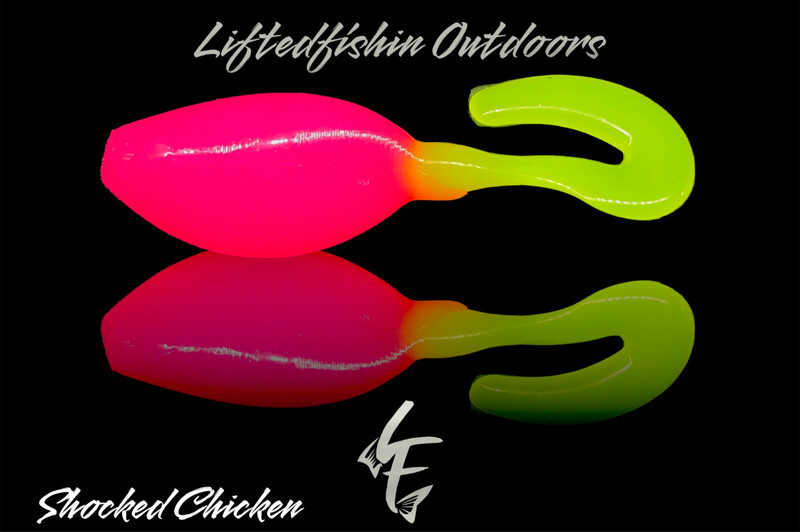 Double Color Crappie Baits