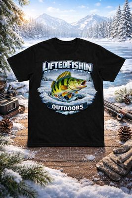 LiftedFishin Cotton Tee Shirt