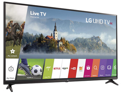 LG 50-inch Smart TV | 4K UHD HDR with AI ThinQ