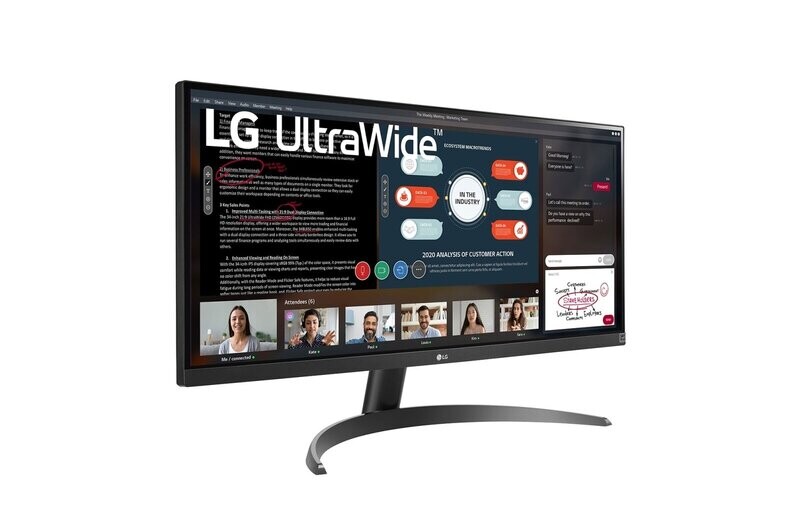 LG 29WP500-B Monitor | 29 Inch UltraWide | 2K Full HD IPS | Display (2560 x 1080p)