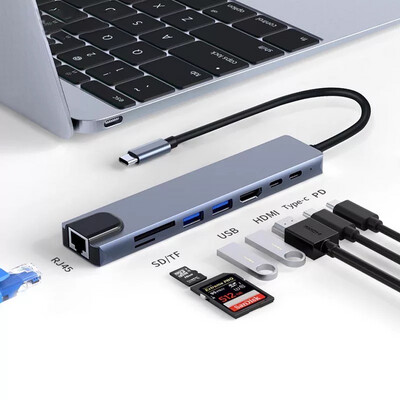 8-in-1 USB-C Hub | Kevz Tech