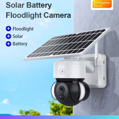 Tuya Smart Solar + in-built Battery 3MP PTZ WiFi Camera