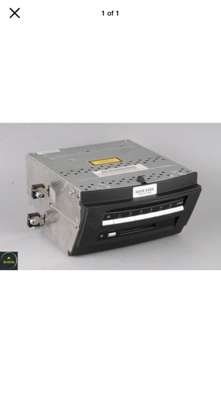 Mercedes s-class cd changer