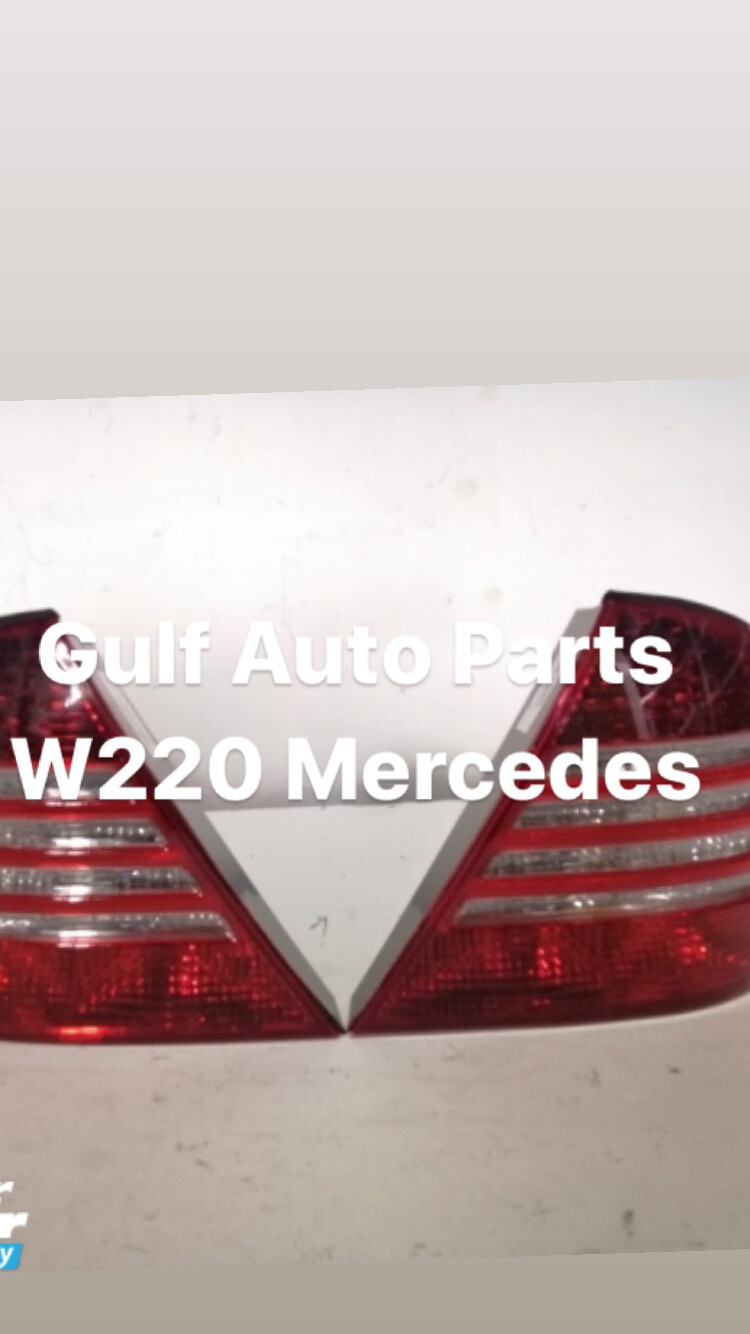 Mercedes w220 Front and rear Headlights