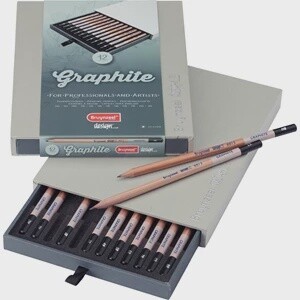 Design grafietpotloden BOX 12