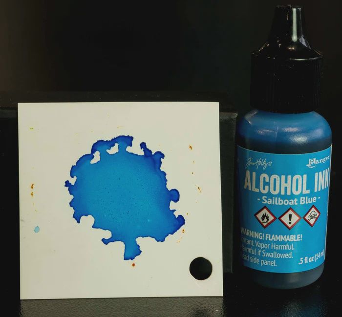 Alcoholinkt Sailboat Blue