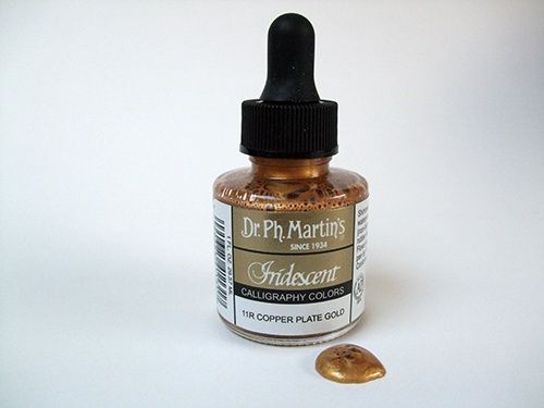 Dr. Martin's Copperplate goud inkt