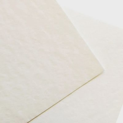 set van 5 aquarelpapier textuur off white