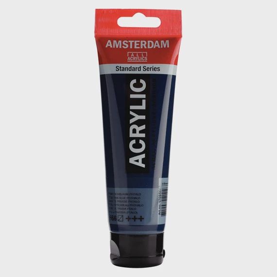 Standard Series acrylverf tube 120 ml Pruisischblauw (Phtalo) 566