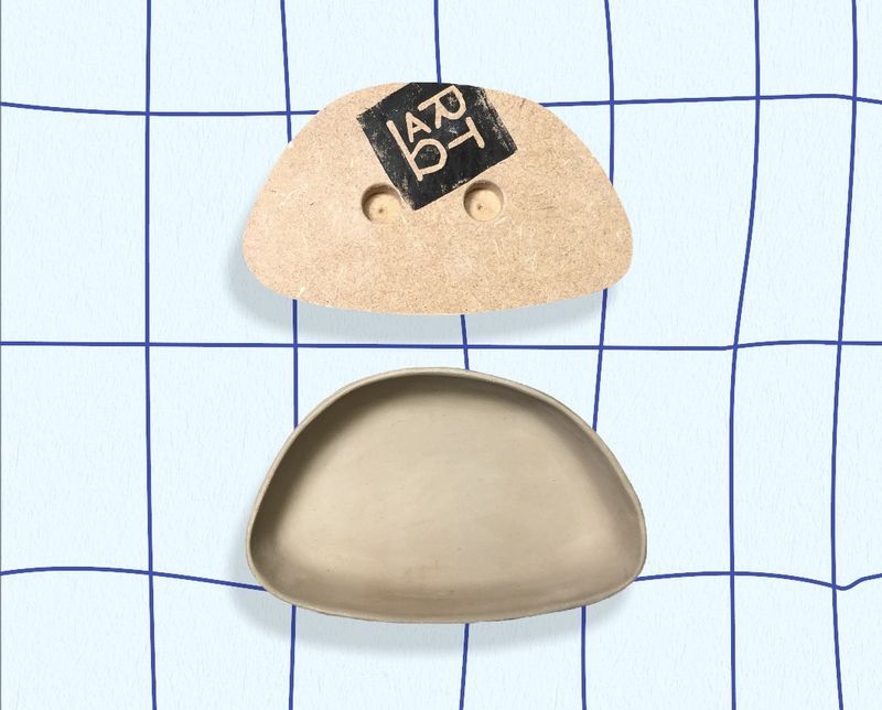 bART drukvorm seashell C