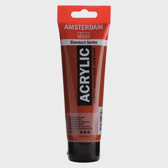 Standard Series acrylverf tube 120 ml Sienna Gebrand 411