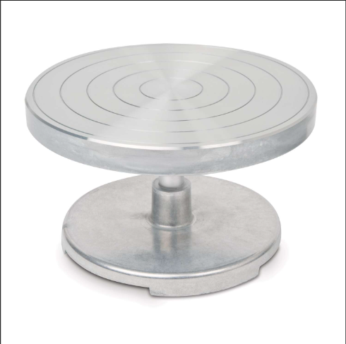 Aluminium draaischijf 220 mm - H 170 mm