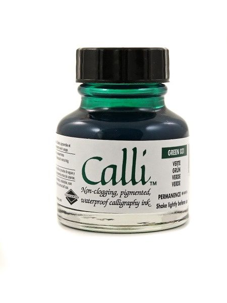 Calli Kalligrafische inkt Green 29,5 ml