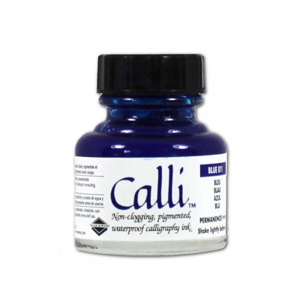 Calli Kalligrafische inkt Blue 29,5 ml