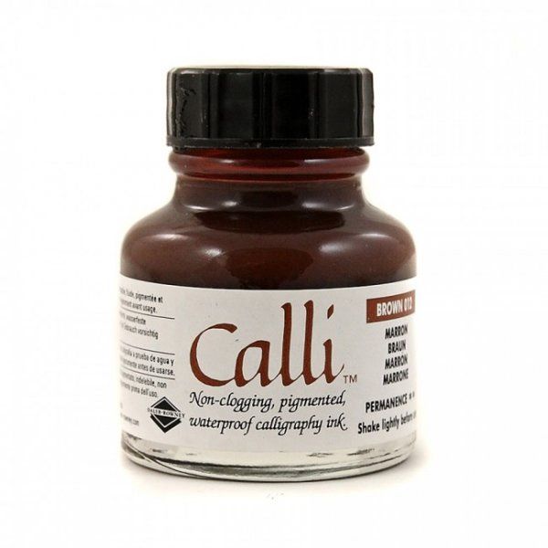 Calli Kalligrafische inkt Brown 29,5 ml