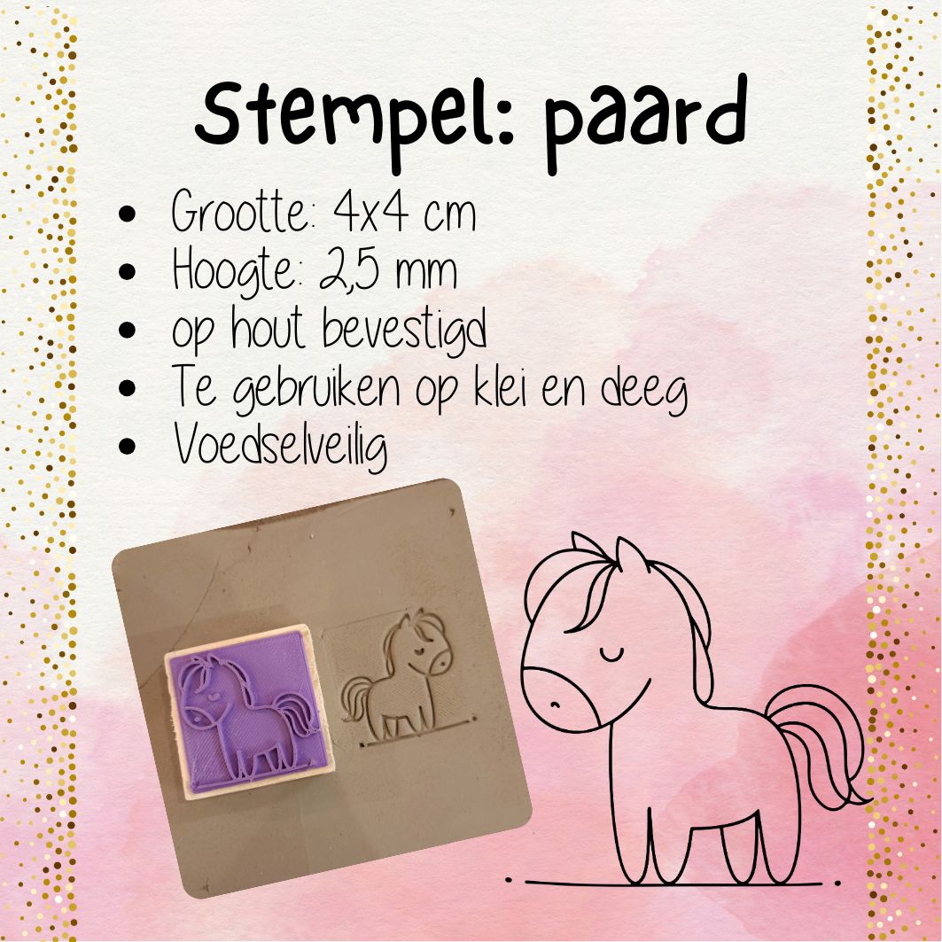Stempel paard