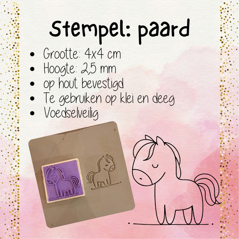 Stempel paard