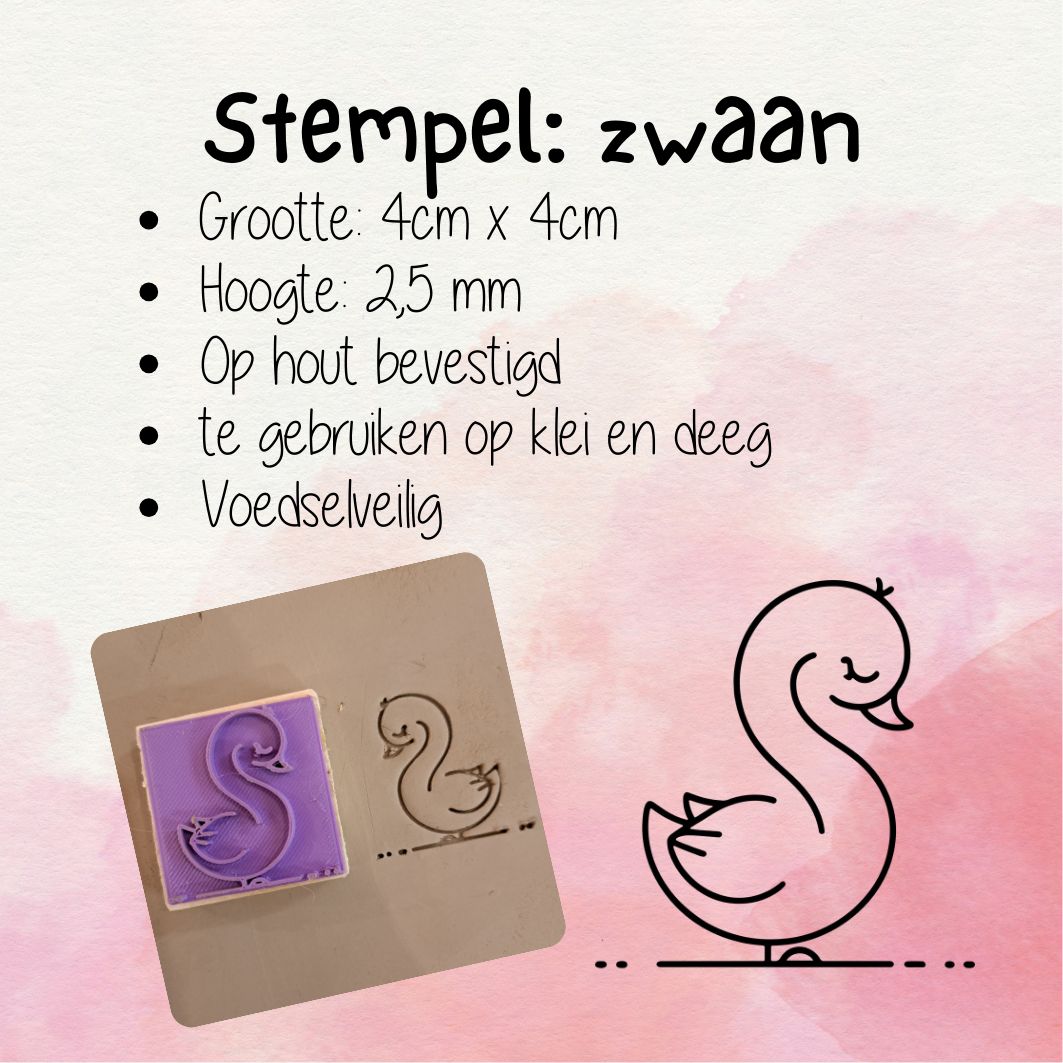 Stempel zwaan