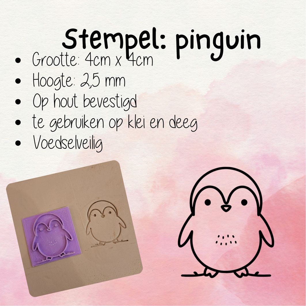 Stempel pinguïn