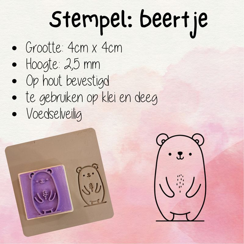 Stempel beertje