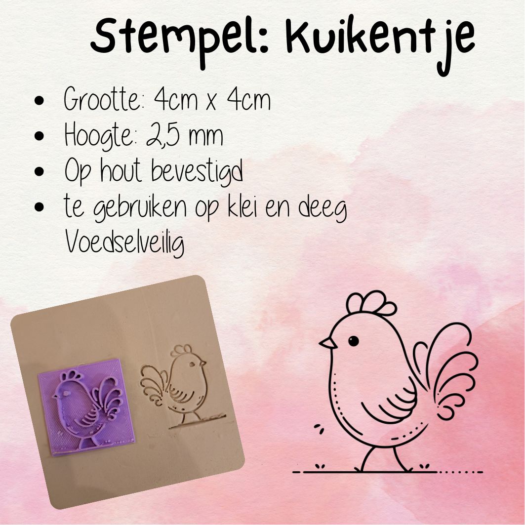 Stempel kuikentje