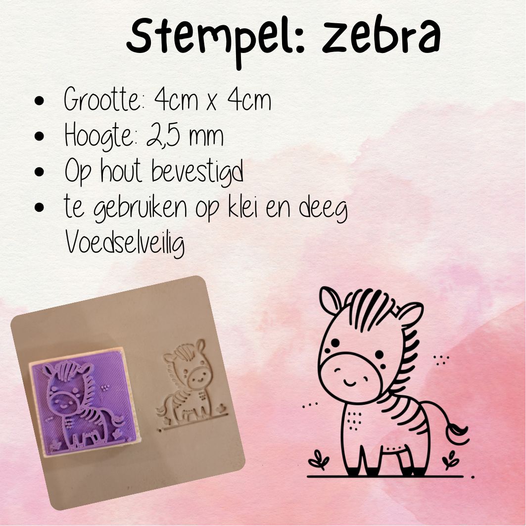Stempel zebra