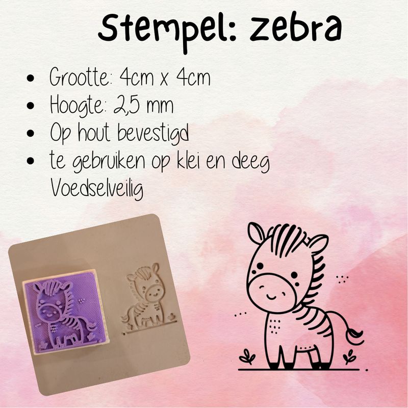 Stempel zebra