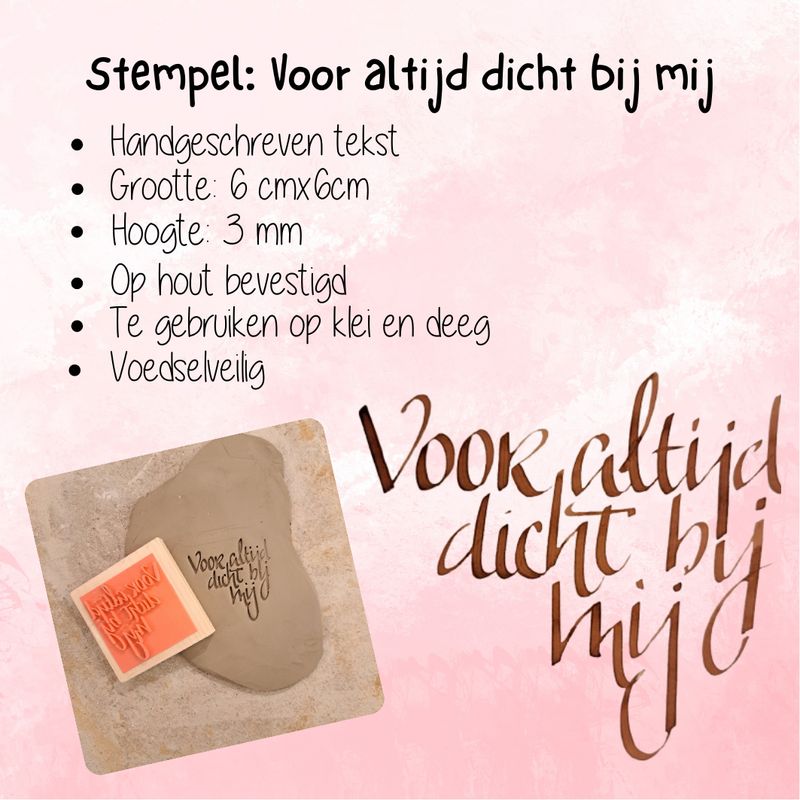 Stempel: Voor altijd dicht bij mij
