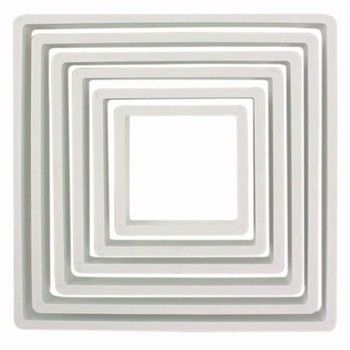 Vierkante set van 6 Uitstekers,