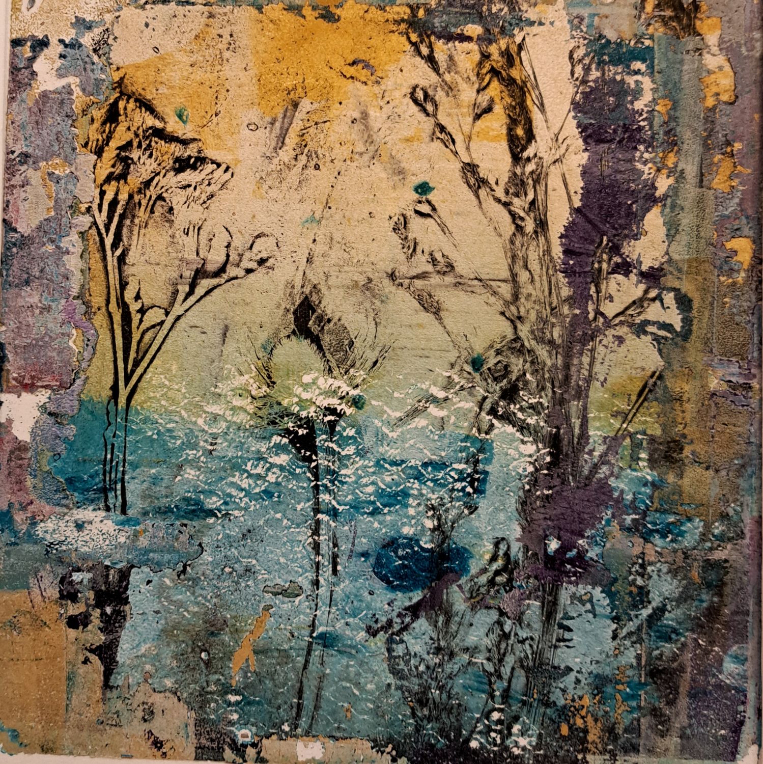 Workshop botanisch printen met gelli plate zaterdag 31 mei