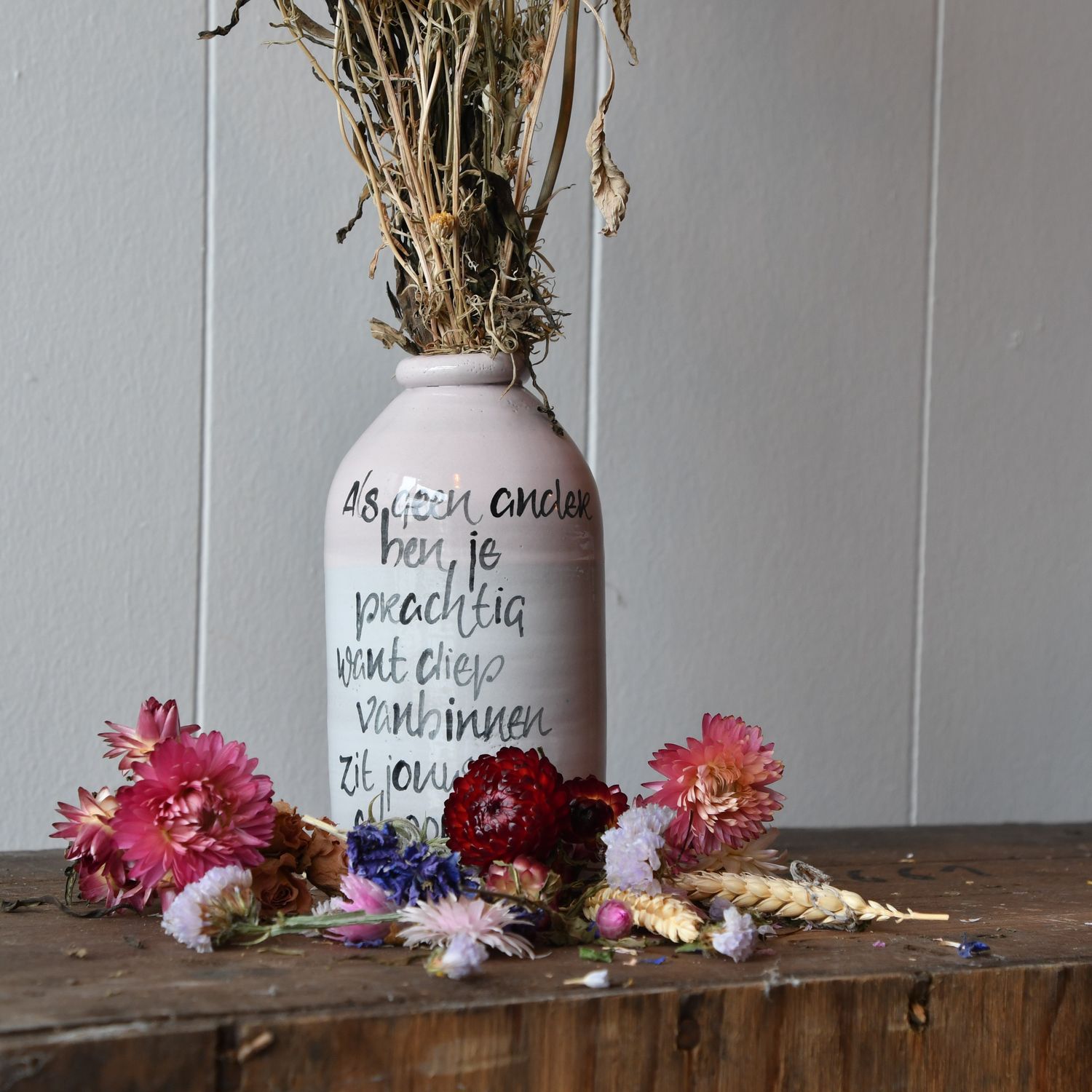 Vaasje: Als geen ander ben je....