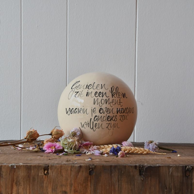 Bolleke: Genieten zit in een...