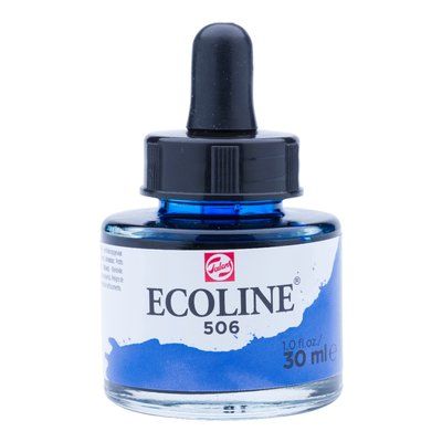 Ecoline ultramarijn donker 506- 30 ml