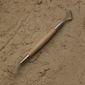 Bandmirette dubbel 15 cm driehoek breed driehoek smal