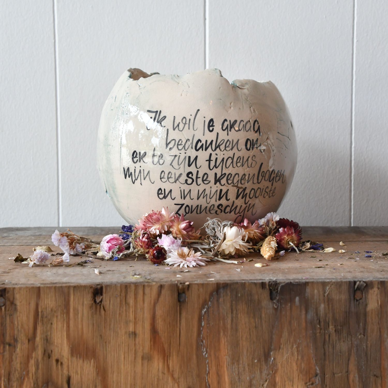 Kaarsje: Ik wil je graag bedanken...