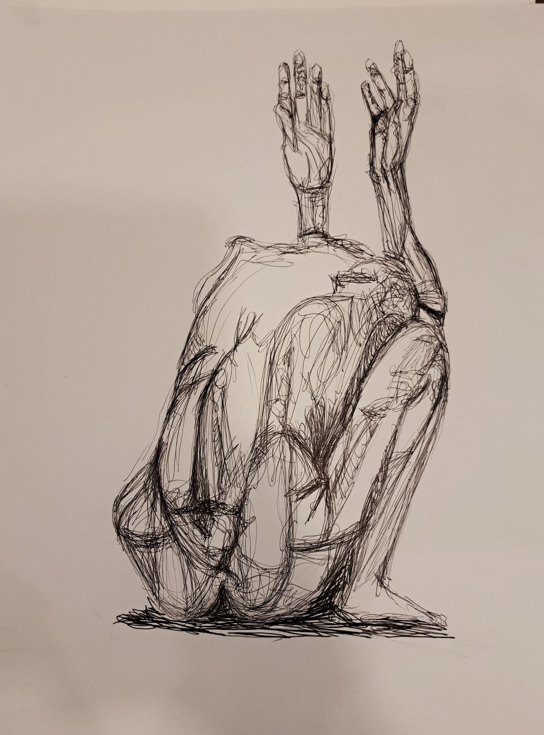 Vrij atelier tekenen: tekenen met 1 lijn 10 december Vrij atelier tekenen: tekenen met 1 lijn 10 december