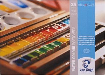 Van Gogh Aquarelverf Postkaart 10,5 x 14,8 cm 300 g 25 vellen