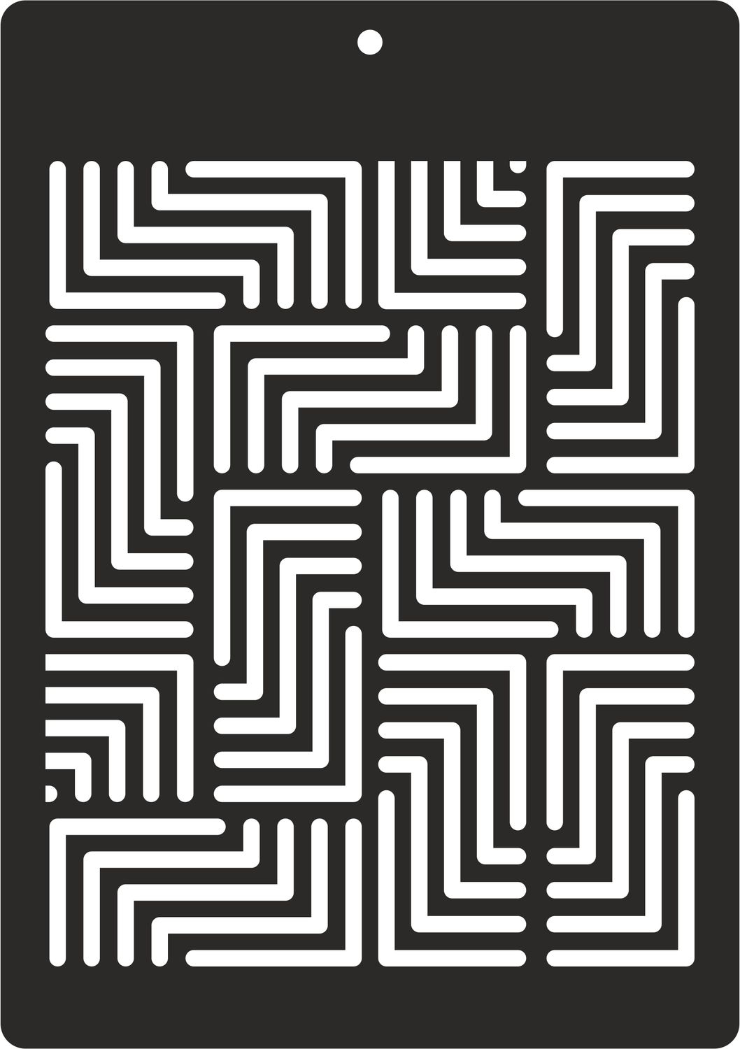 Stencil Labyrinth