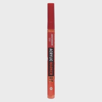 Acrylic marker 2 mm Vermiljoen 311