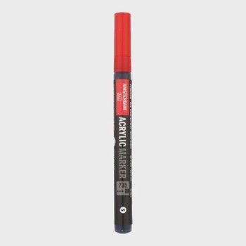 Acrylic marker 2 mm Oxydzwart 735