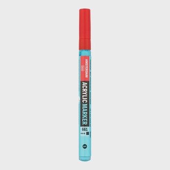 Acrylic marker 2 mm Turkooisgroen 661
