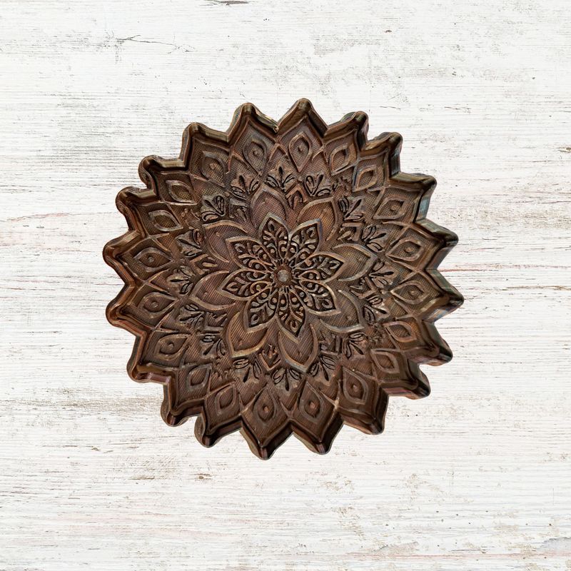 Mandalabloem B met uitsteekvorm 14,5 cm