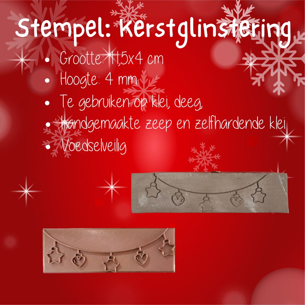 Stempel: Kerstglinstering