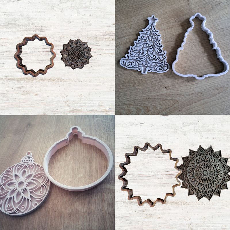 Stempels met uitsteekvorm